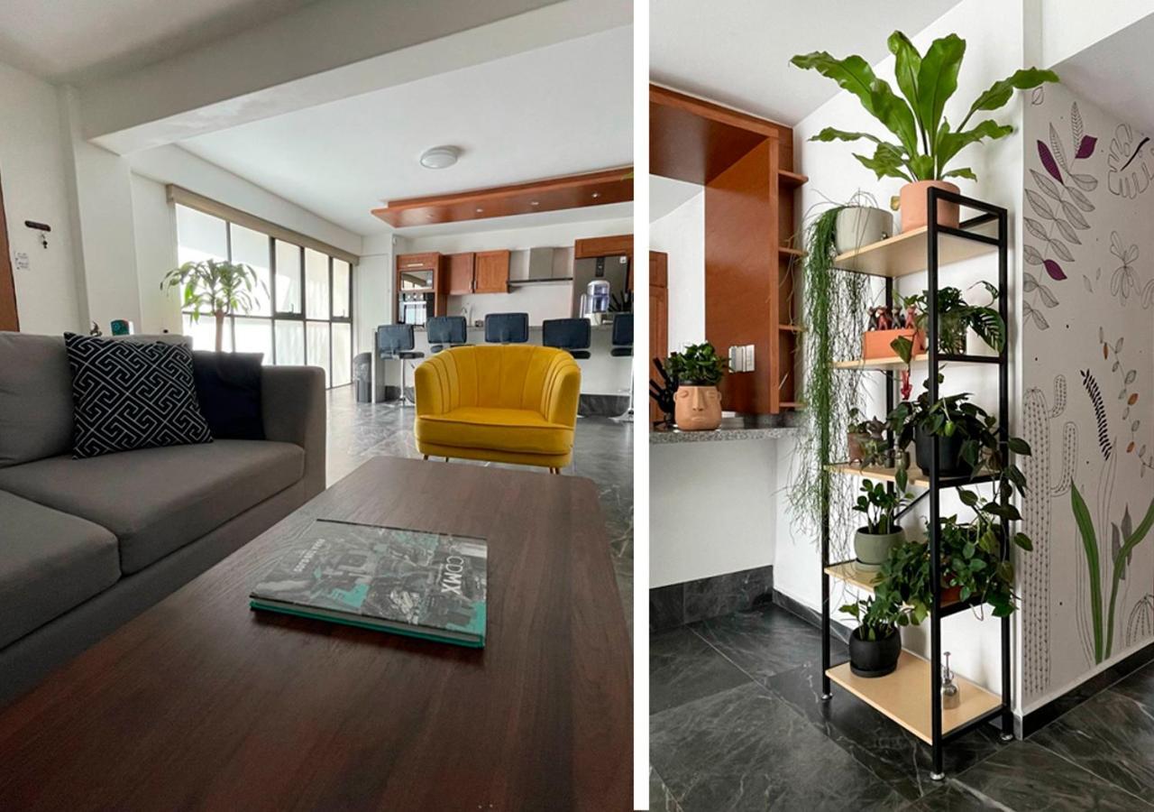 Great Apartment In The Heart Of Coyoacan Mexico by Eksteriør bilde